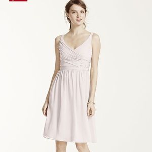 David’s Bridal Bridesmaid Dress- Marine Size 6